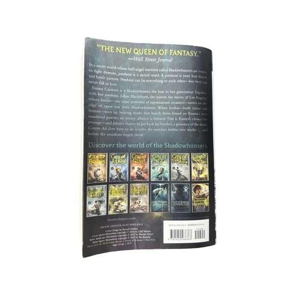 LADY MIDNIGHT THE DARK ARTIFICES #1 BY CASSANDRA CLARE (Paperback - Used) 📖 - Picture 2 of 2